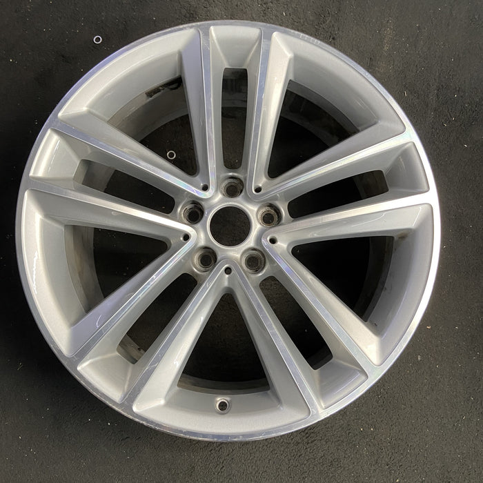 19" BMW 740i 16 19x8.5 , 5 spoke, V spoke, Original OEM Wheel Rim - Additional View