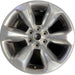 20" DODGE 1500 PICKUP 19 , 20x9, , 6 spoke, solid spoke, opt WRR Original OEM - Front View