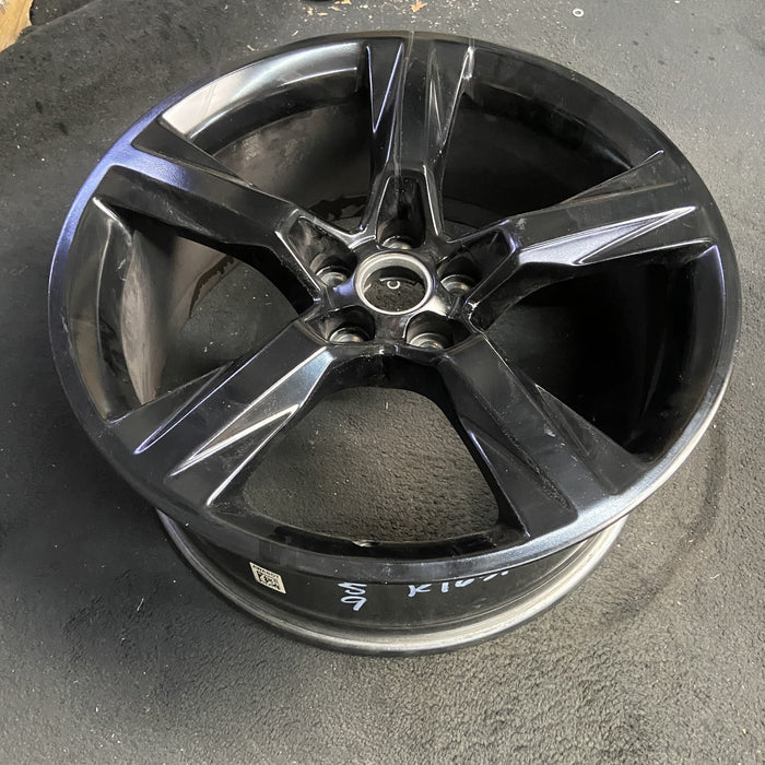 20" CAMARO 16-17 20x8.5, 5 solid spoke, black Original OEM Wheel Rim - View 7