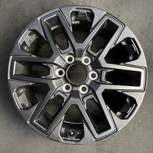 20" SEQUOIA 23-25 20x8, open spoke , matte black Original OEM Wheel Rim - Additional View