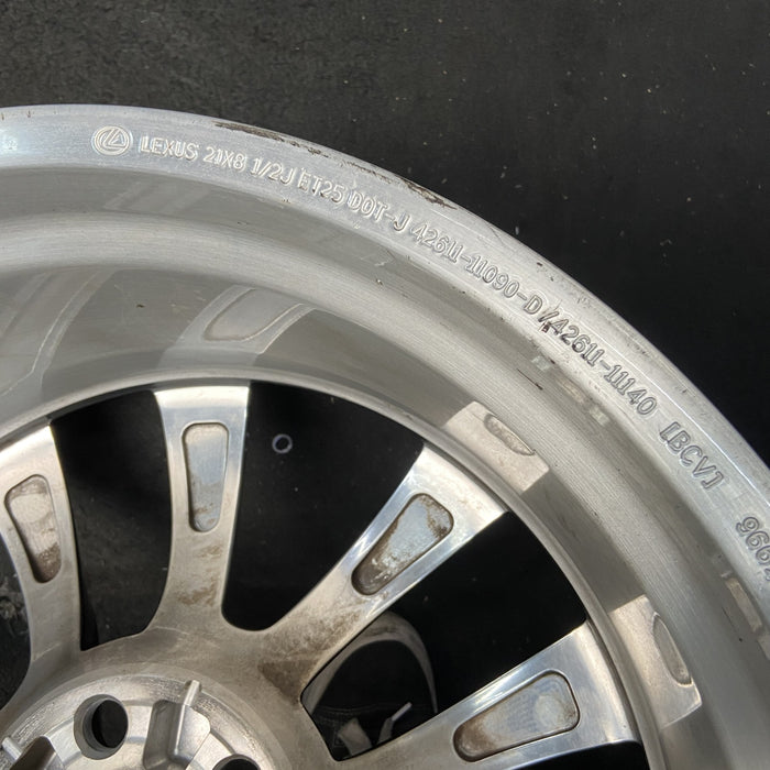 21" LC500 18-20 , 21x8.5 Original OEM Wheel Rim - View 9