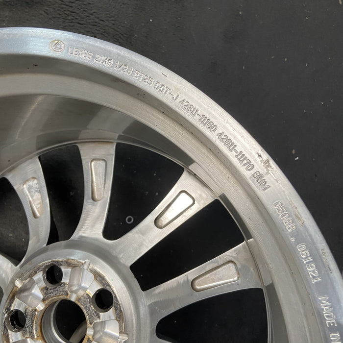21" LC500 18-20 , 21x9.5 Original OEM Wheel Rim - View 9