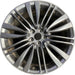 21" INFINITI QX70 17 21x9.5 , 20 spoke Original OEM Wheel Rim - Front View