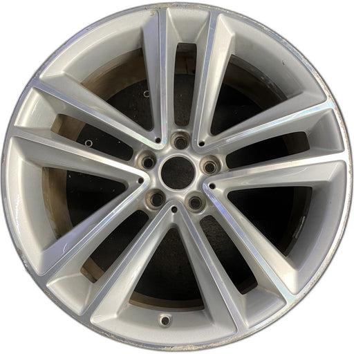 19" BMW 740i 16 19x8.5 , 5 spoke, V spoke, Original OEM Wheel Rim - Front View