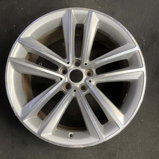 19" BMW 740i 16 19x8.5 , 5 spoke, V spoke, Original OEM Wheel Rim - Additional View