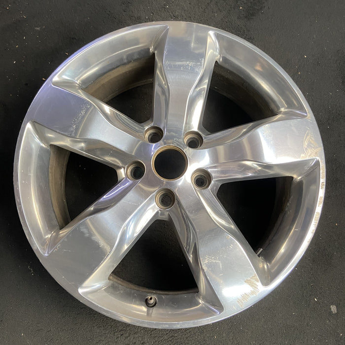 20" GRAND CHEROKEE 12-13 , 20x8, 5 spoke, polished Original OEM Wheel Rim - Additional View