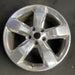 20" GRAND CHEROKEE 12-13 , 20x8, 5 spoke, polished Original OEM Wheel Rim - Additional View
