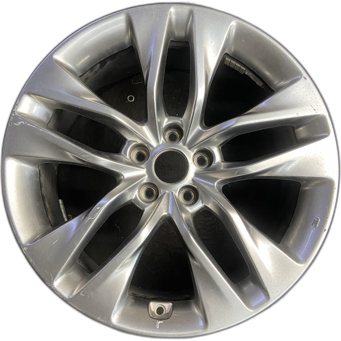 19" GENESIS 13-16 Cpe, 19x8.5 , , w/o Original OEM Wheel Rim - Front View