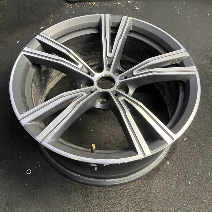 19" BMW 330e 21-24 19x8, , V spoke Original OEM Wheel Rim - View 7