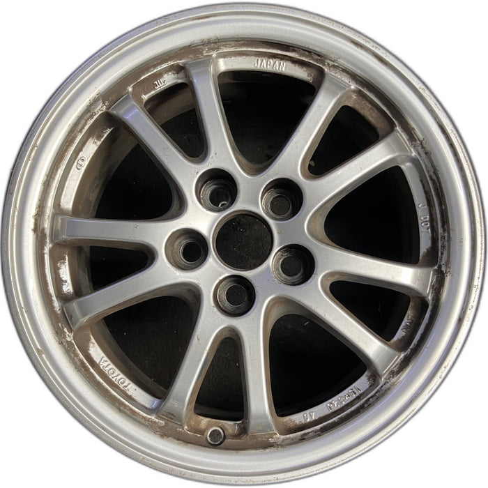 15" COROLLA 20 Sedan, 15x6.5 Original OEM Wheel Rim - Front View