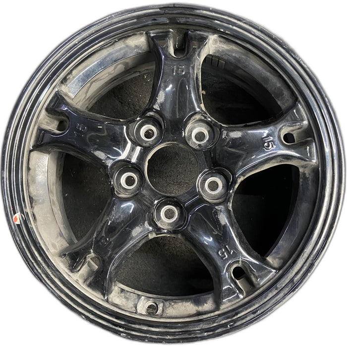 15" IONIQ 17-20 , 15x6, ID 52910G2000 Original OEM Wheel Rim - Front View