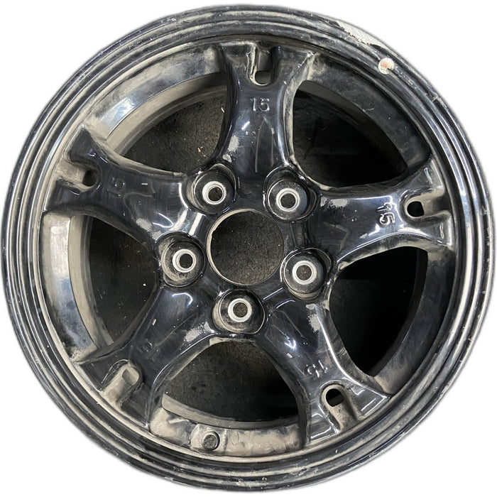 15" IONIQ 17-20 , 15x6, ID 52910G2000 Original OEM Wheel Rim - Front View