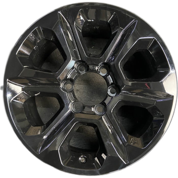 17" 4 RUNNER 14 17x7, alloy Original OEM Wheel Rim - Front View