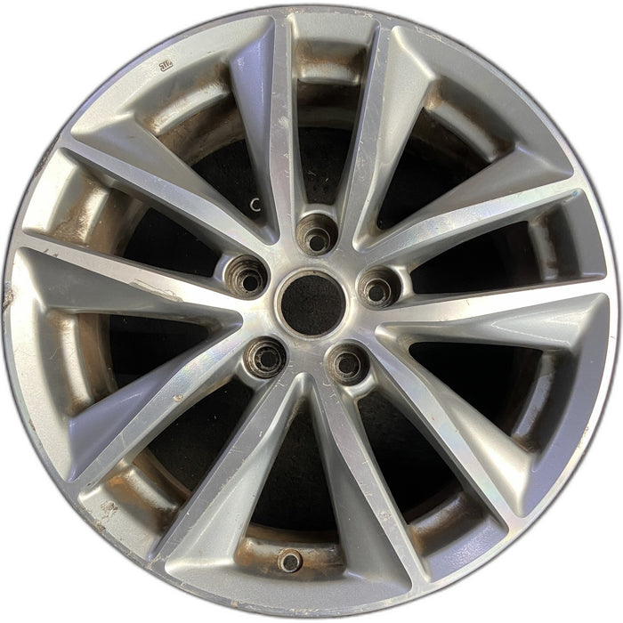 17" INFINITI Q50 14-15 17x7.5 , , narrow spoke width Original OEM Wheel Rim - Front View