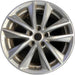 17" INFINITI Q50 14-15 17x7.5 , , narrow spoke width Original OEM Wheel Rim - Front View