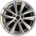 17" INFINITI Q50 14-15 17x7.5 , , narrow spoke width Original OEM Wheel Rim - Front View
