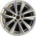 17" INFINITI Q50 14-15 17x7.5 , , narrow spoke width Original OEM Wheel Rim - Front View