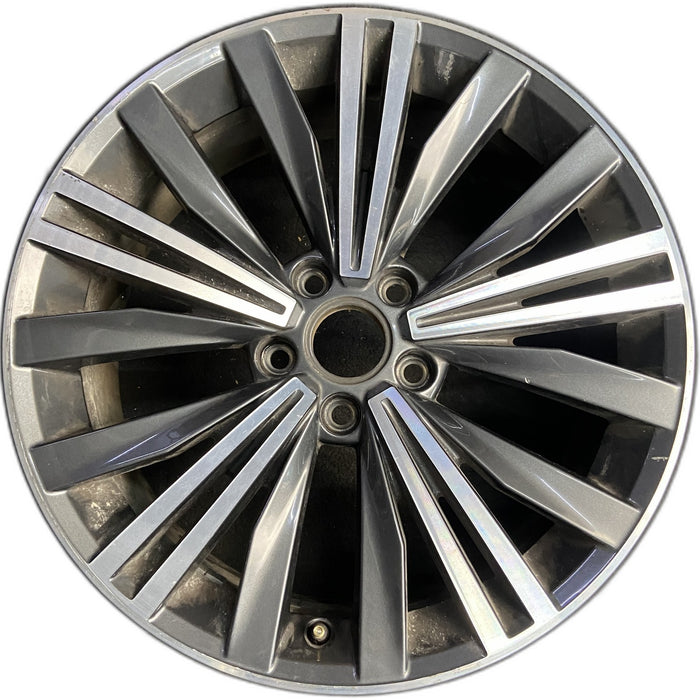 18" TIGUAN 18 18x7 , Original OEM Wheel Rim - Front View
