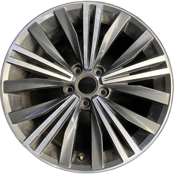 18" TIGUAN 18 18x7 , Original OEM Wheel Rim - Front View
