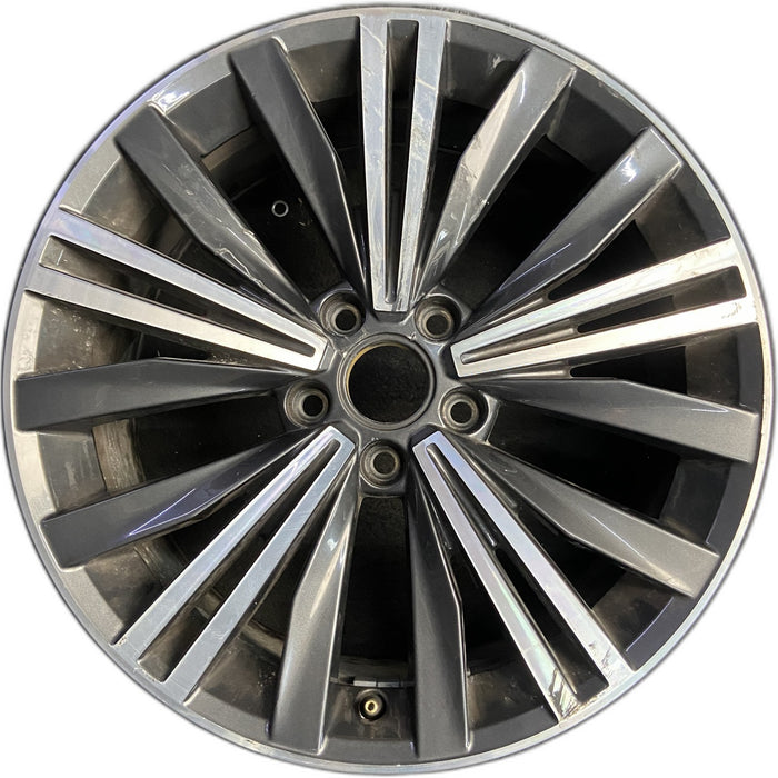 18" TIGUAN 18 18x7 , Original OEM Wheel Rim - Front View
