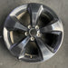 18" CHEROKEE 16-17 18x7, 5 spoke, solid spoke, black Original OEM Wheel Rim - Additional View