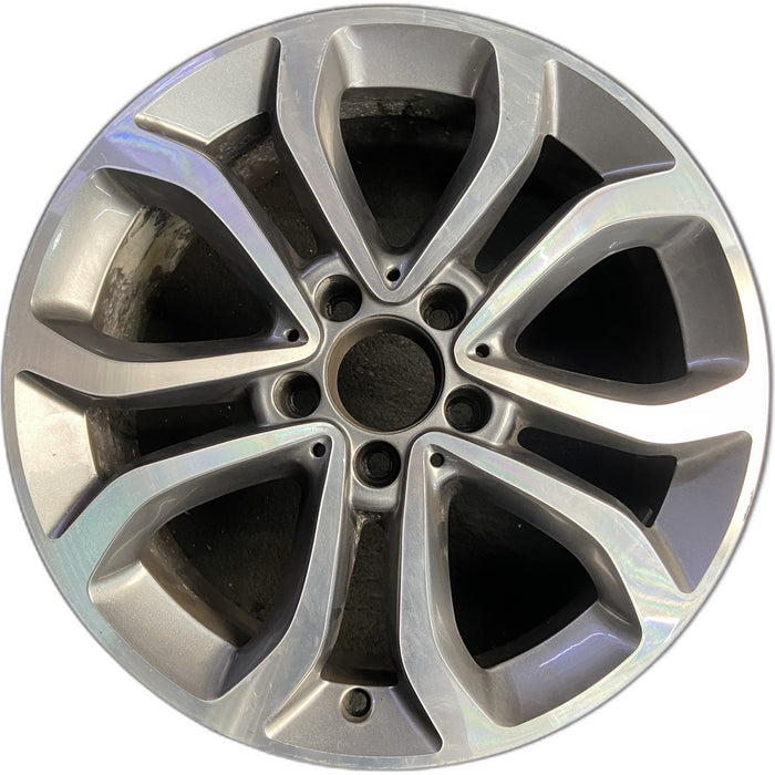 17" MERCEDES C-CLASS 15 205 Type; , C300, 17x7, 10 spoke Original OEM Wheel Rim - Front View