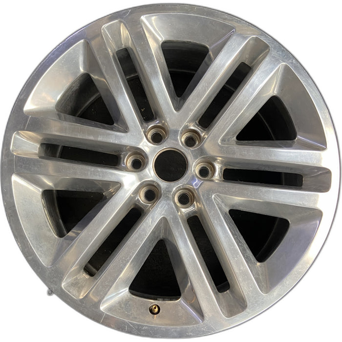 22" EXPEDITION 15-17 22x8.5 Original OEM Wheel Rim - Front View