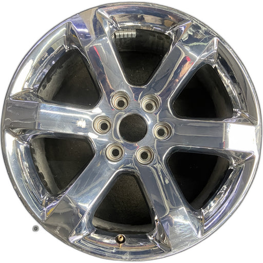 20" FORD F150 PICKUP 21-23 20x8.5, 6 spoke, chrome Original OEM Wheel Rim - Front View