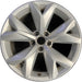 18" ATLAS 18-20 18x8 , , Original OEM Wheel Rim - Front View