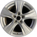 17" RAV4 19-25 17x7, alloy , silver Original OEM Wheel Rim - Front View