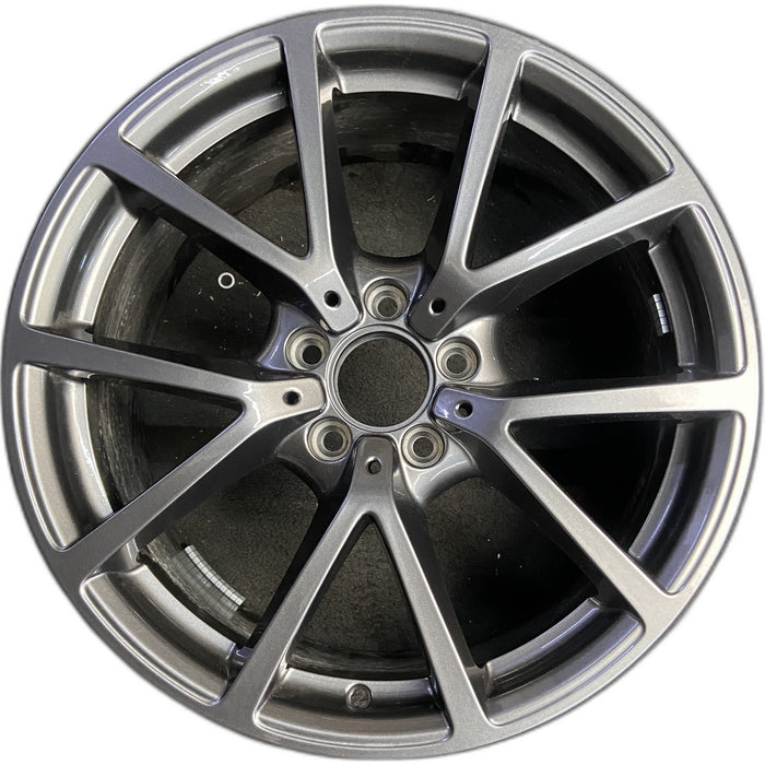 18" CLE-CLASS 24-25 236 Type, CLE300, 18x8 , Y spoke Original OEM Wheel Rim - Front View