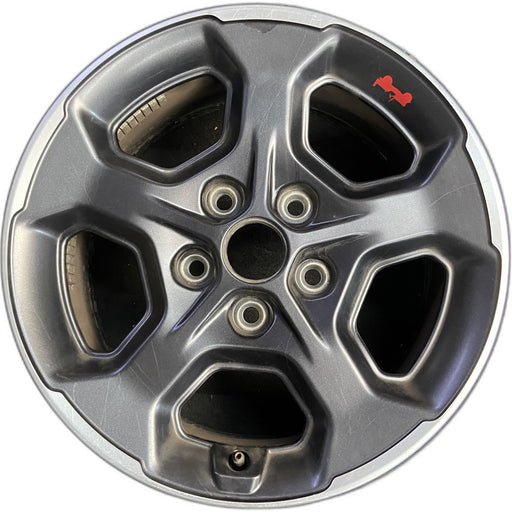 17" GLADIATOR 20 17x7.5, aluminum, , solid spoke, w/o recessed spoke Original - Front View