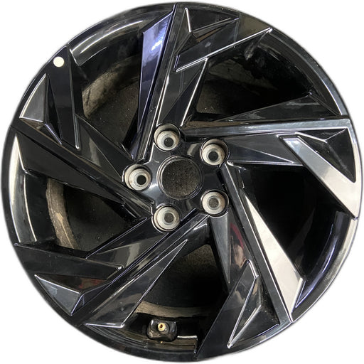 17" ELANTRA 24 17x7 Original OEM Wheel Rim - Front View
