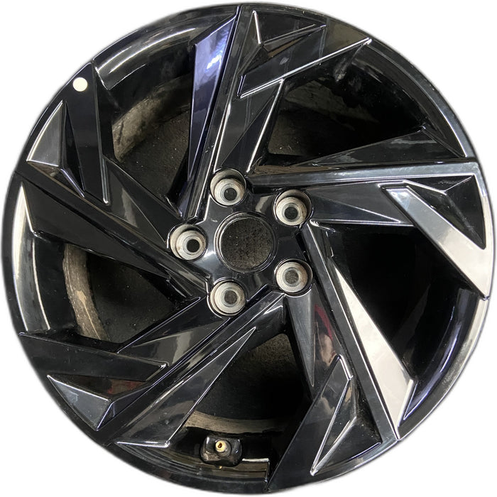 17" ELANTRA 24 17x7 Original OEM Wheel Rim - Front View