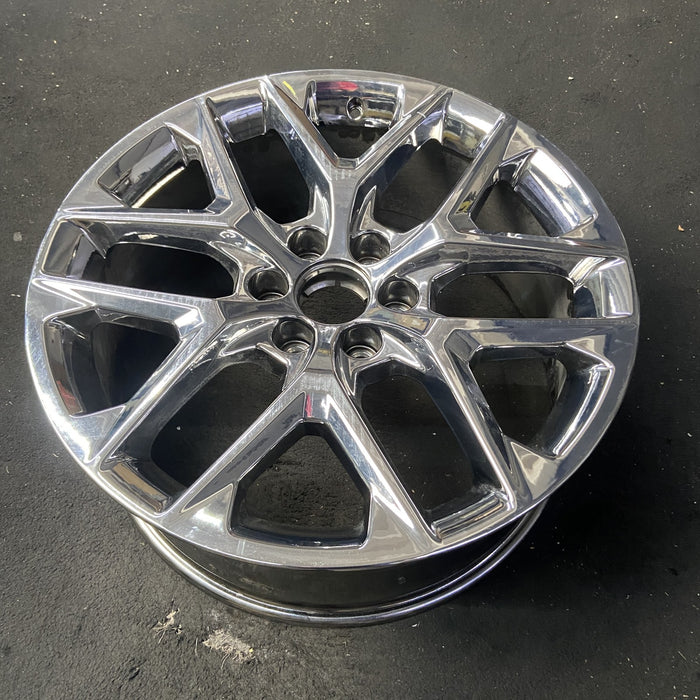22" ESCALADE 15-20 22x9, 6 spoke, double, chrome, opt SEY Original OEM Wheel Rim - View 8