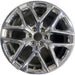 22" ESCALADE 15-20 22x9, 6 spoke, double, chrome, opt SEY Original OEM Wheel Rim - Front View