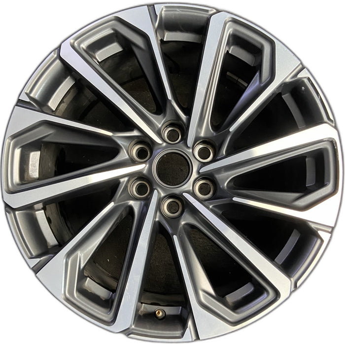 20" LYRIQ 24-25 20x9, w/o inserts; Original OEM Wheel Rim - Front View