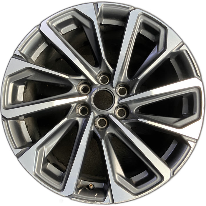 20" LYRIQ 24-25 20x9, w/o inserts; Original OEM Wheel Rim - Front View