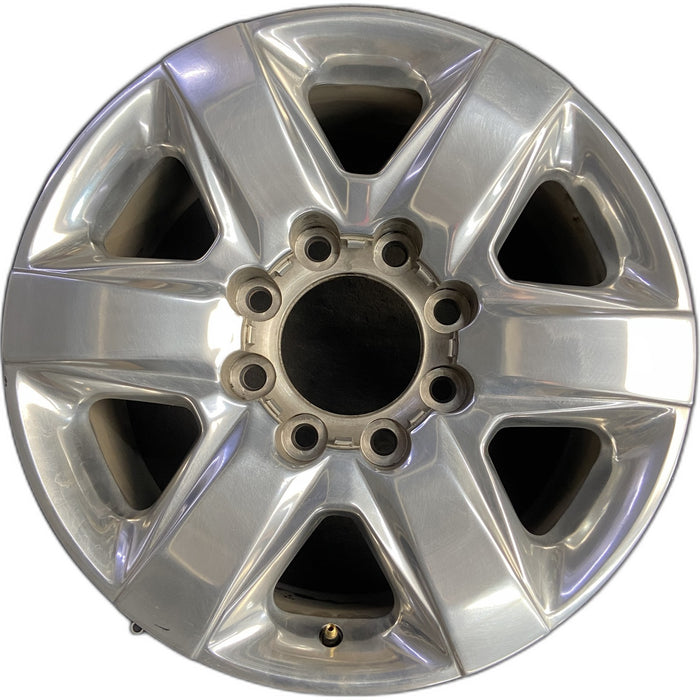 20" SILVERADO 2500 PICKUP 20-23 20x8.5, 6 spoke Original OEM Wheel Rim - Front View