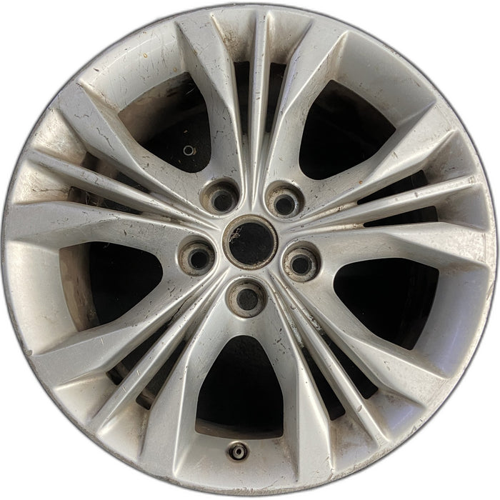18" IMPALA 14-15 VIN 1 , 18x8, aluminum Original OEM Wheel Rim - Front View