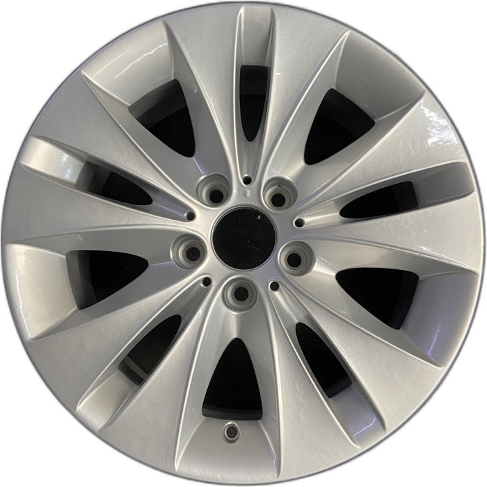 17" BMW 525i 04-05 17x7.5 , 10 spoke Original OEM Wheel Rim - Front View