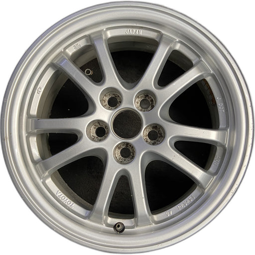 15" COROLLA 20 Sedan, 15x6.5 Original OEM Wheel Rim - Front View