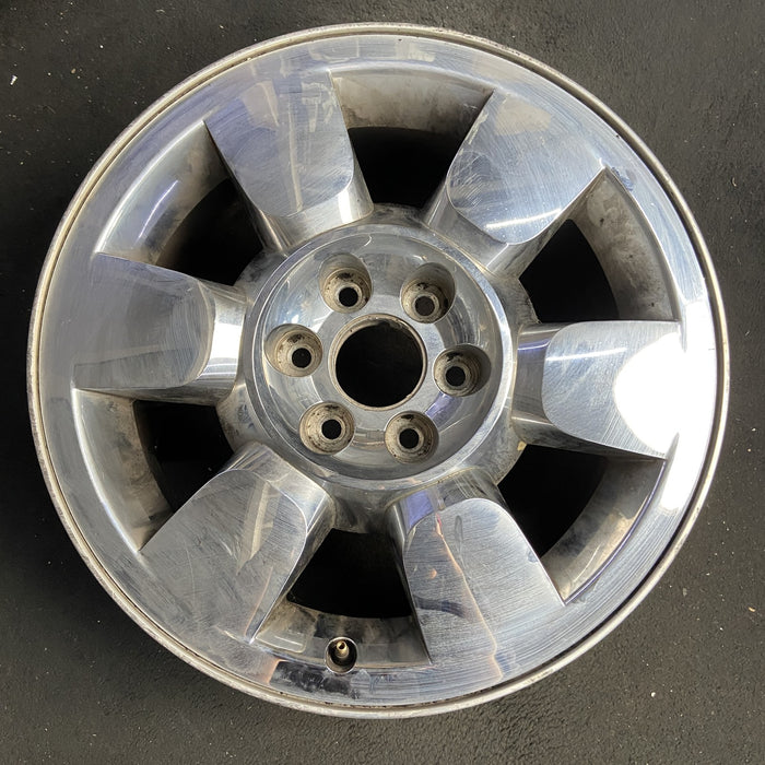 20" SIERRA 1500 PICKUP 09-11 20x8.5, 6 spoke, chrome, flat faced spoke, w/encirc - Additional View