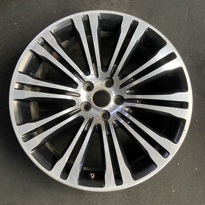 20" 300 11 20x8 , 10 double spoke , , black pockets Original OEM Wheel Rim - Additional View