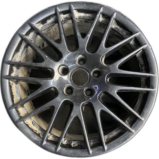 20" PORSCHE CAYENNE 16 20x9.5 , , , black finish Original OEM Wheel Rim - Front View
