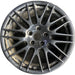 20" PORSCHE CAYENNE 16 20x9.5 , , , black finish Original OEM Wheel Rim - Front View