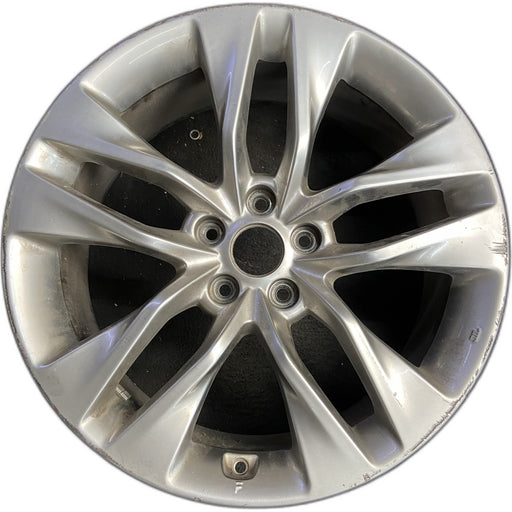 19" GENESIS 13-16 Cpe, 19x8 , , w/o Original OEM Wheel Rim - Front View