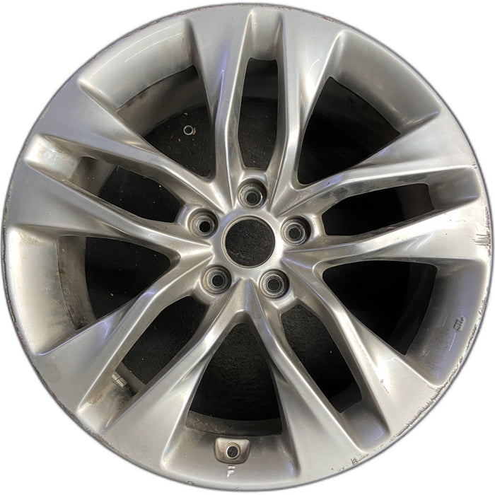 19" GENESIS 13-16 Cpe, 19x8 , , w/o Original OEM Wheel Rim - Front View