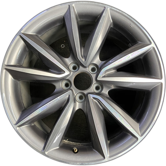 19" RDX 19-21 19x8 , w/machined face Original OEM Wheel Rim - Front View