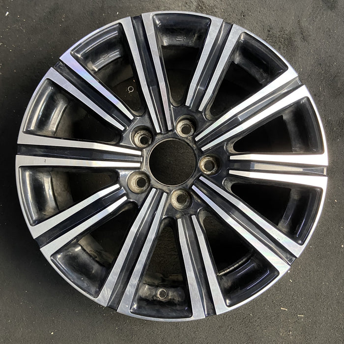 21" LEXUS LX570 19 , 21x8.5, , machined black Original OEM Wheel Rim - Additional View